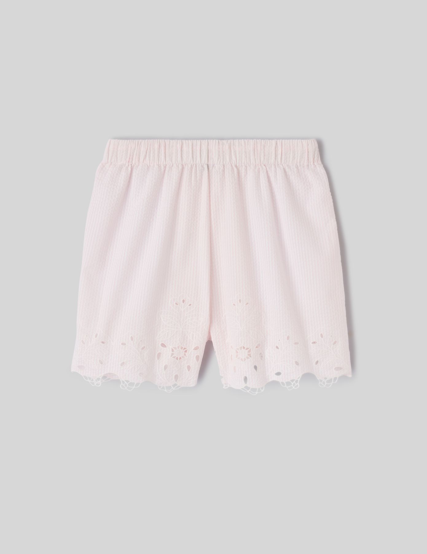 Short l&eacute;ger broderie