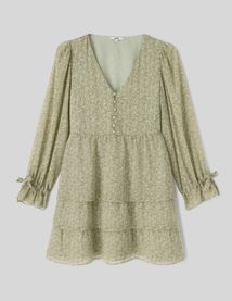 Robe courte imprimée