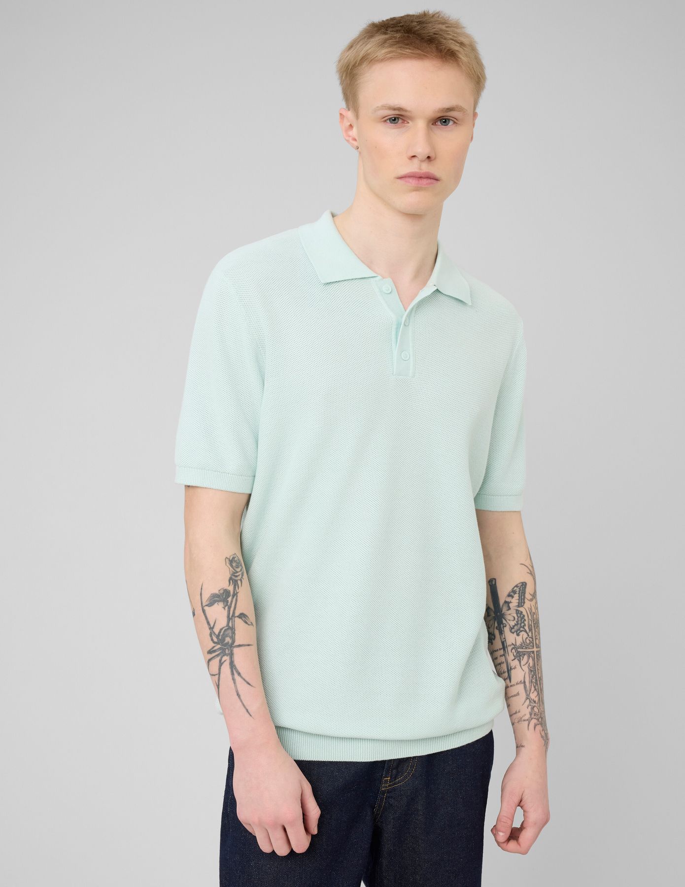 Polo mati&egrave;re fantaisie