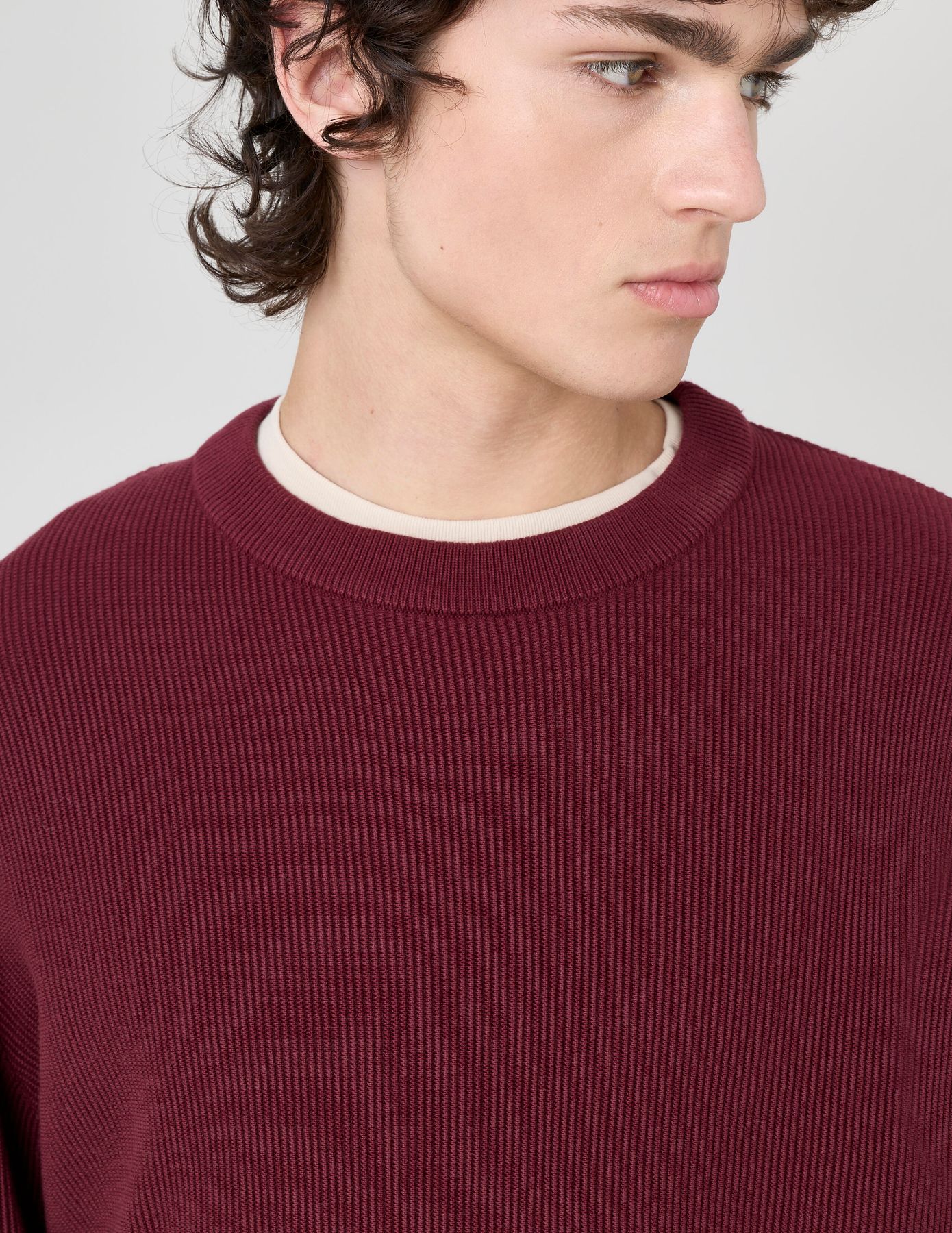 Pull maille fantaisie