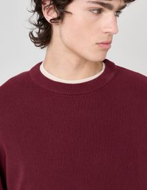 Pull maille fantaisie