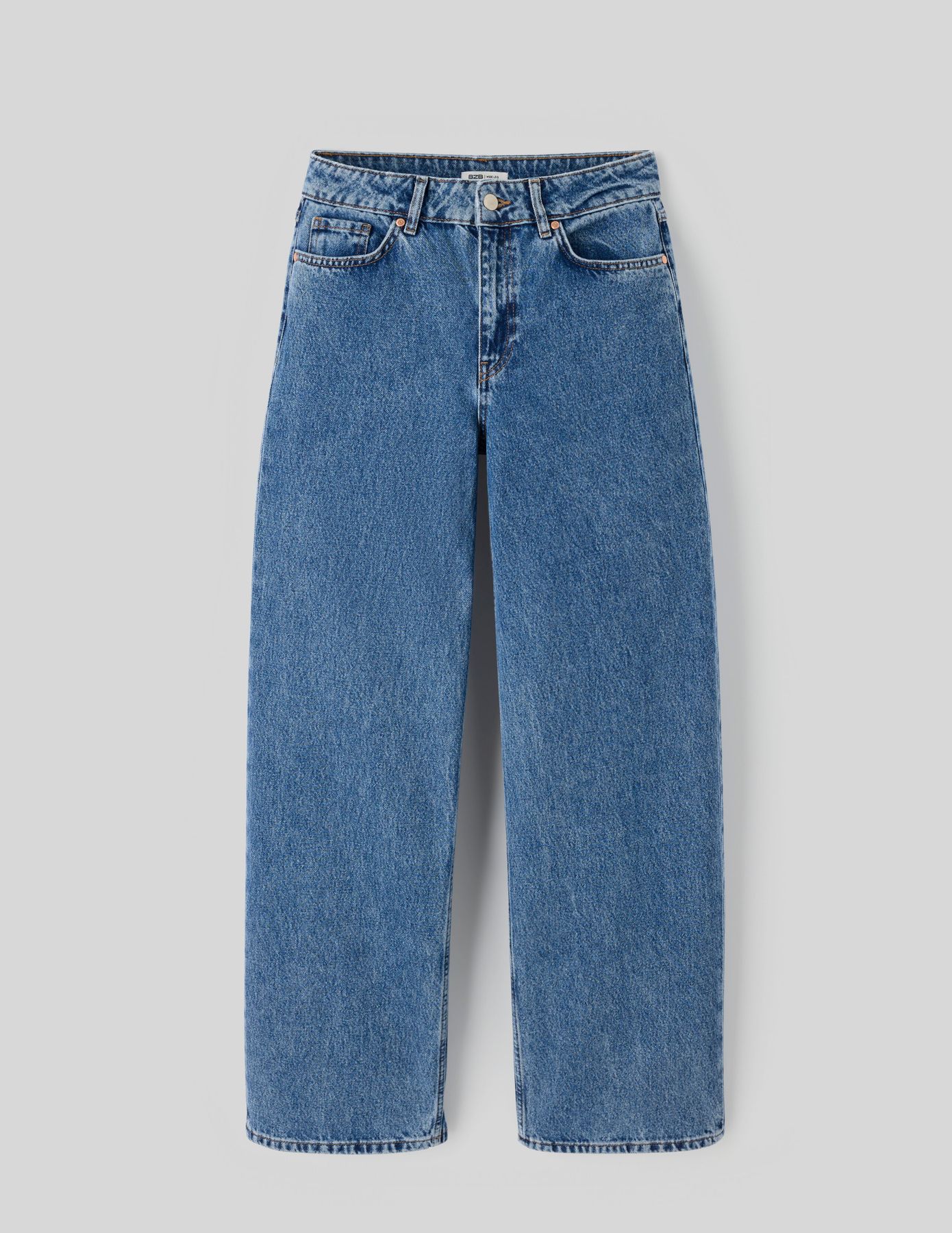 Jean wide leg taille standard