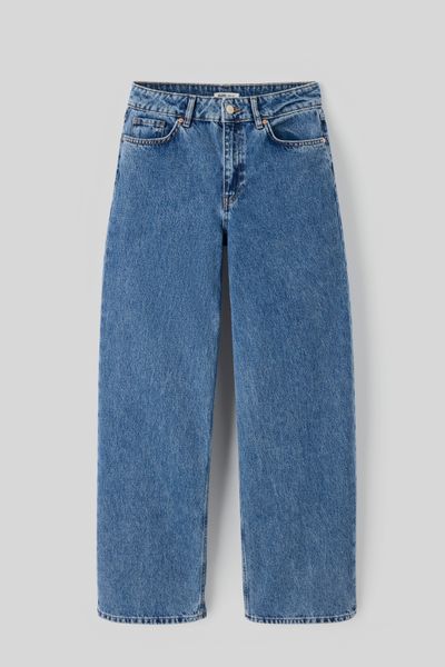 Jean wide leg taille standard