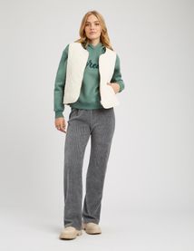 Gilet sans manches r&eacute;versible