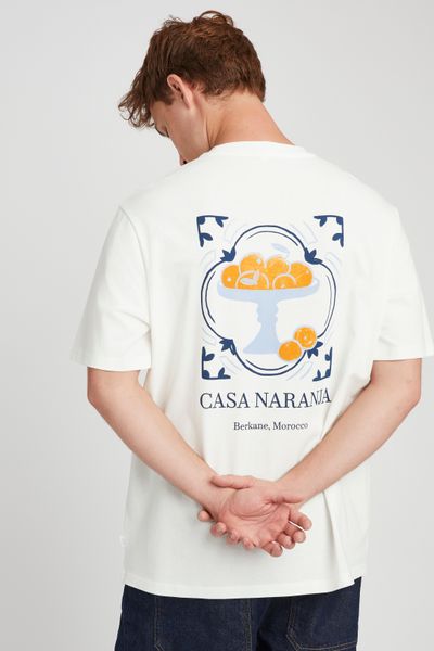 T-shirt imprimé devant dos