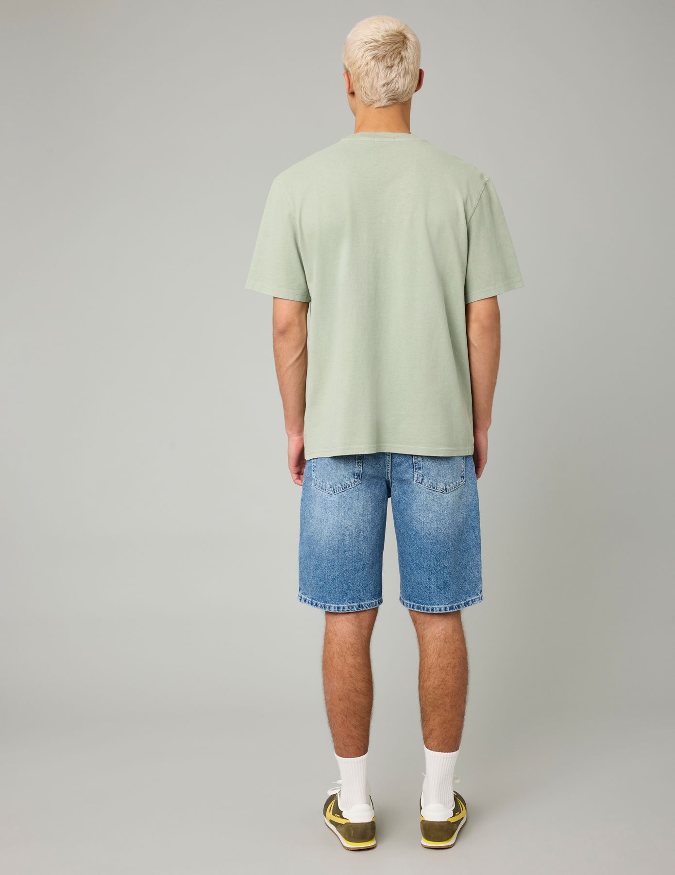 Bermuda en jean stone