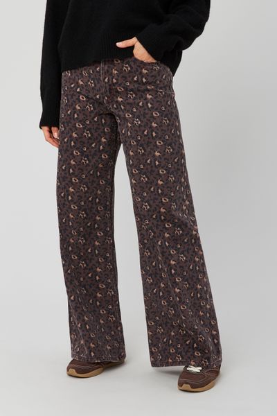 Jean imprimé léopard