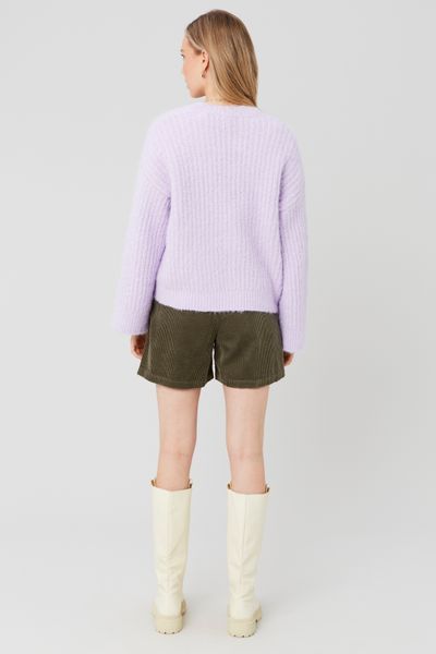 Gilet boutonn&eacute; maille perl&eacute;e