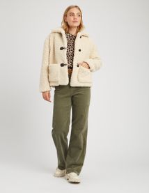 Manteau en sherpa
