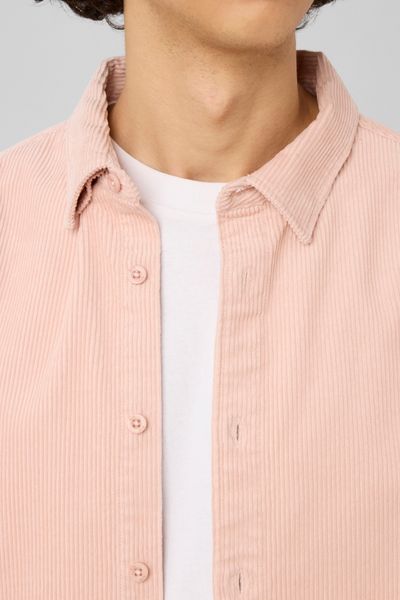 Chemise en velours c&ocirc;tel&eacute;