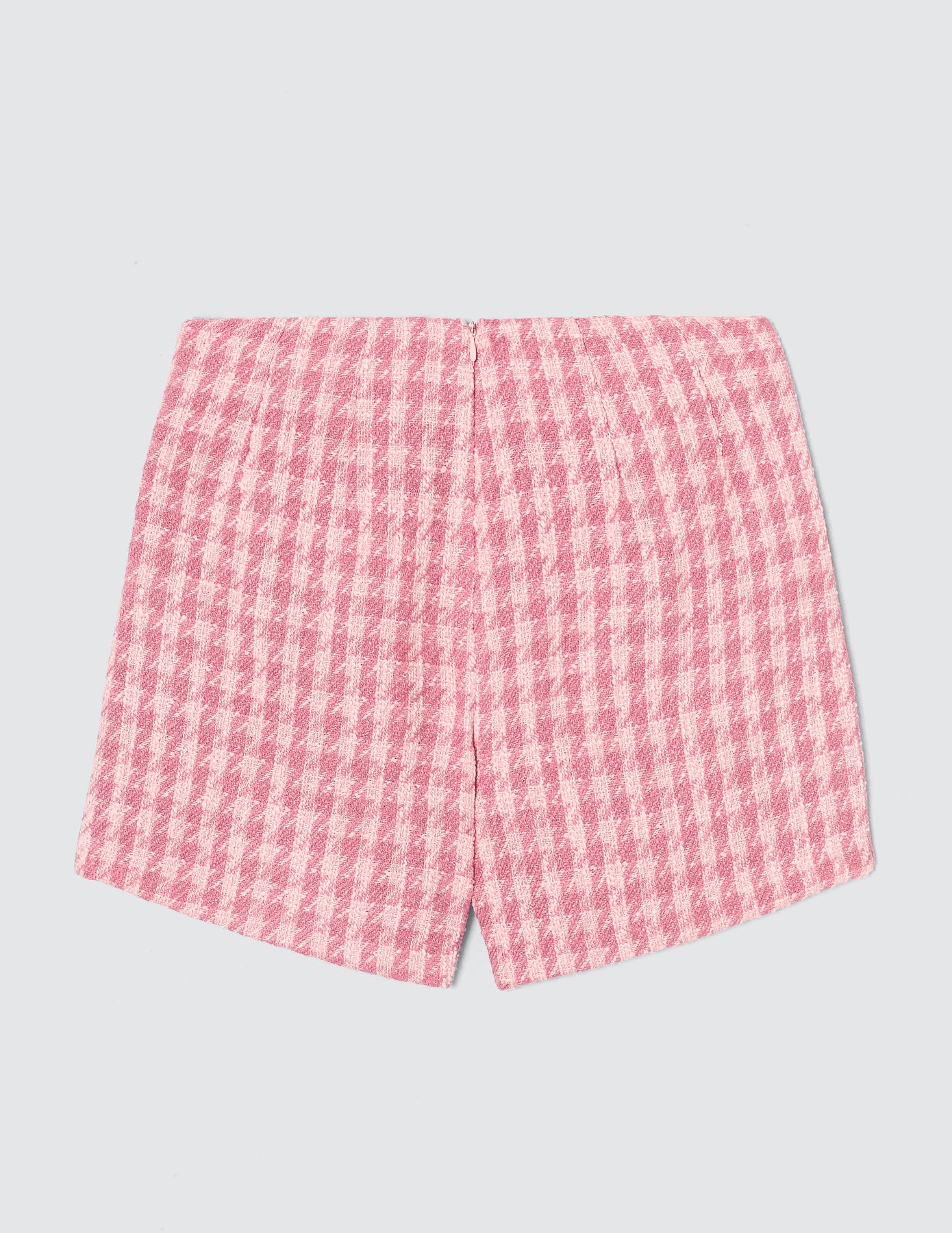 Jupe short en tweed