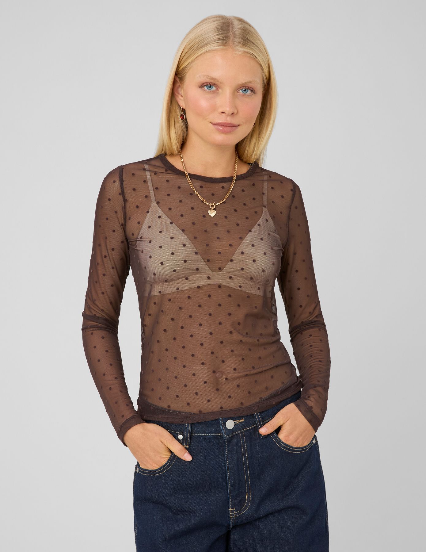 T-shirt r&eacute;sille manches longues