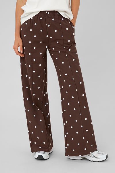 Pantalon jogging &agrave; pois