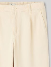 Pantalon droit &agrave; pinces