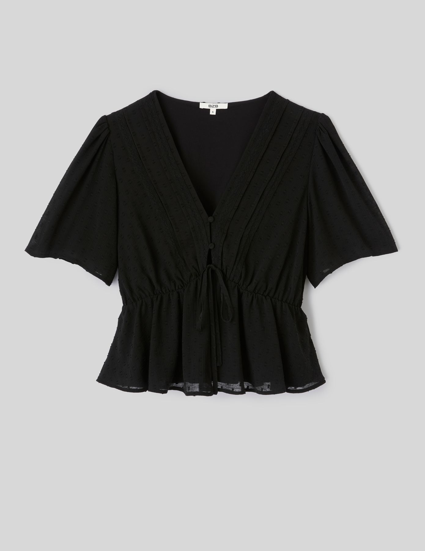 Blouse en plumetis