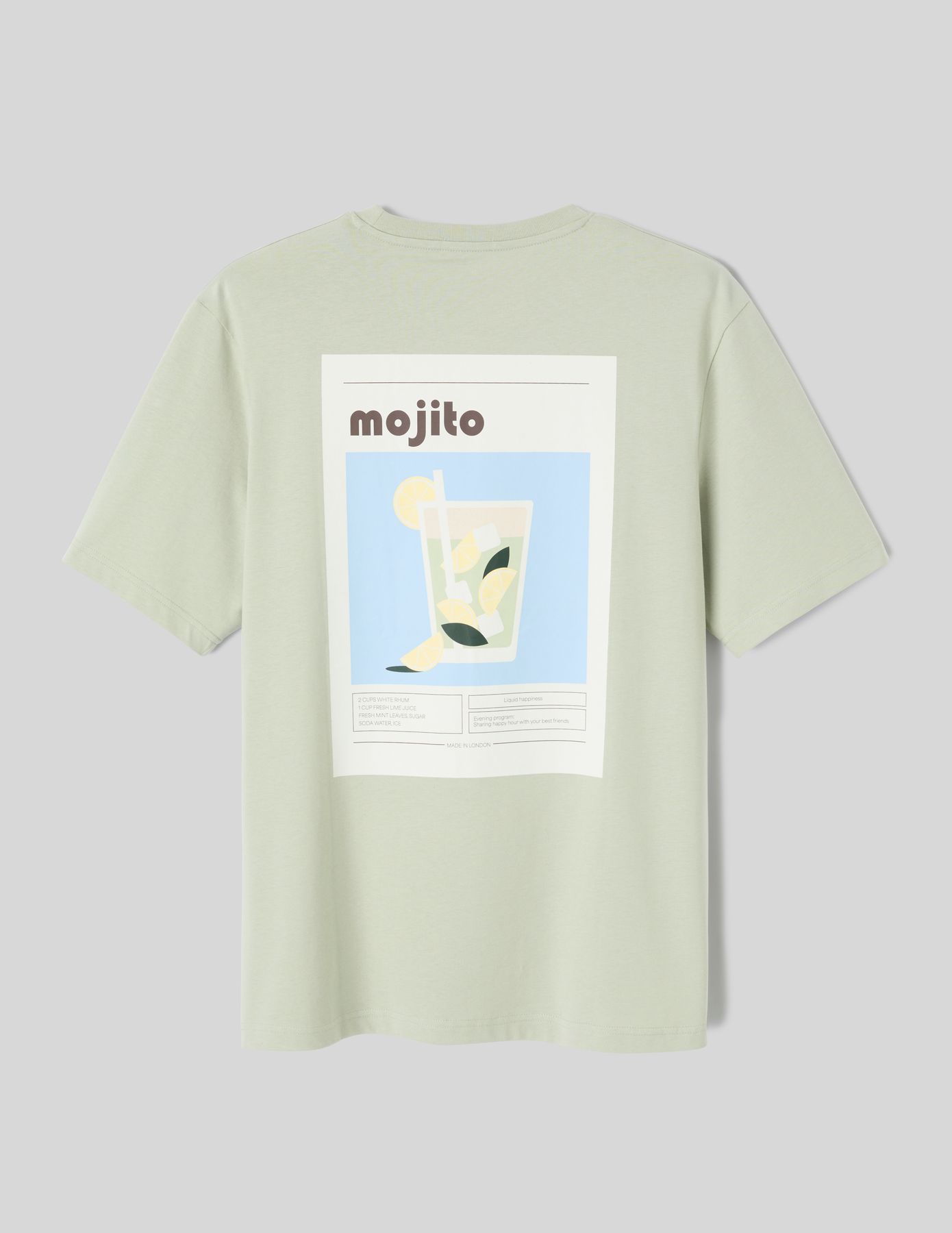 T-shirt imprim&eacute; devant / dos