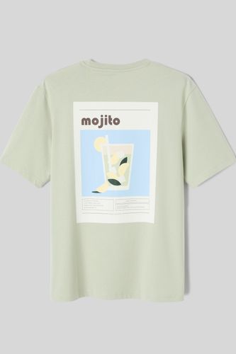 T-shirt imprim&eacute; devant / dos