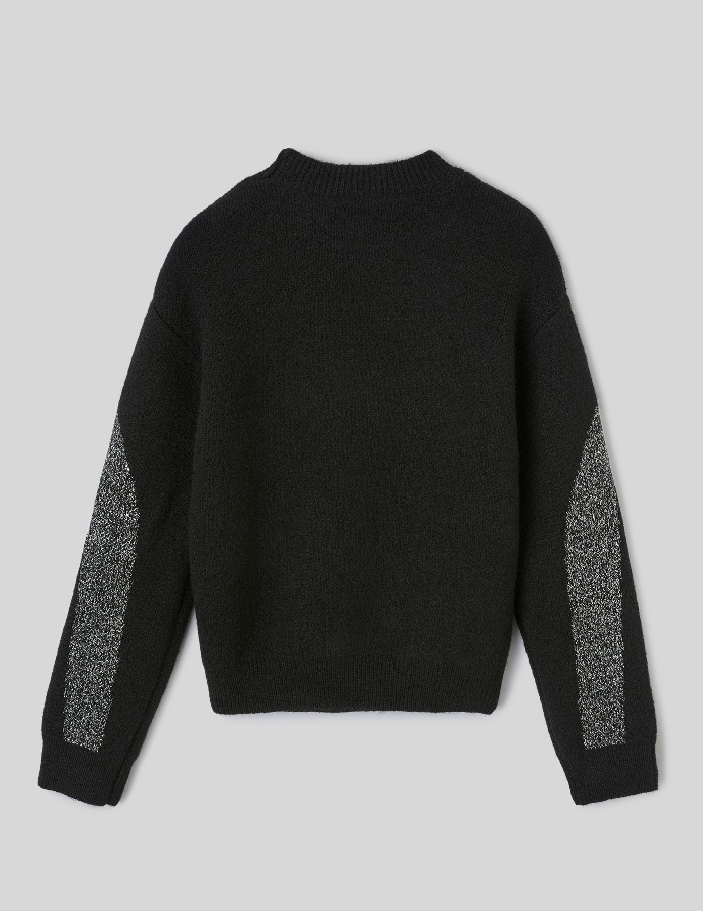 Pull col rond paillet&eacute;