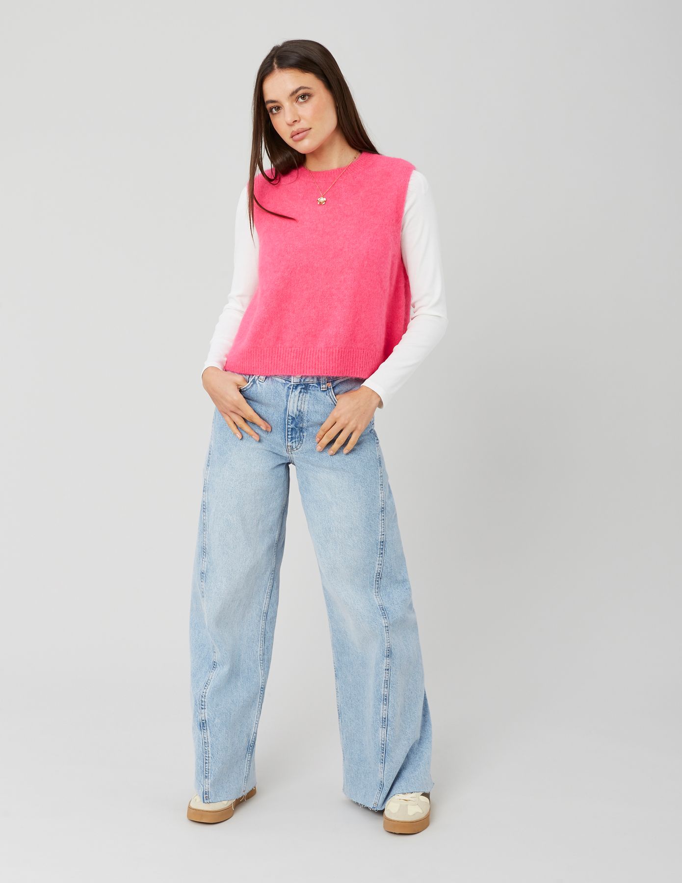 Pull sans manches premium