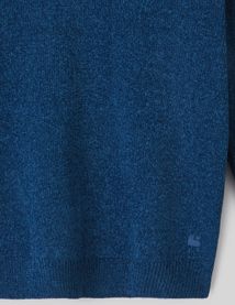 Pull chenille col rond