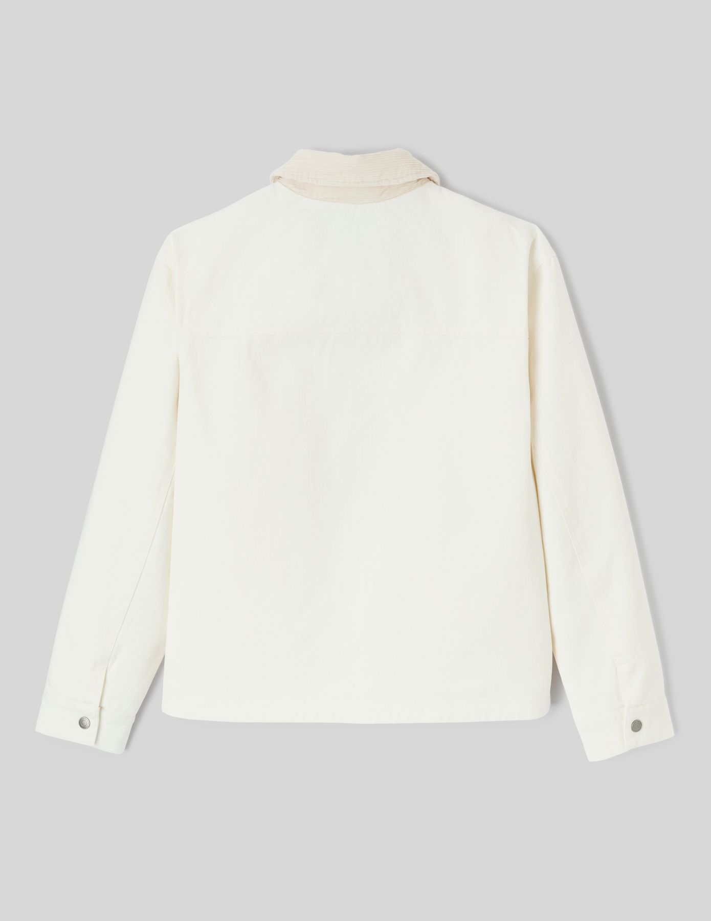 Veste zipp&eacute;e unie col velours