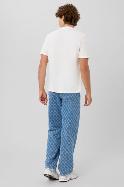 Loose jean imprim&eacute;