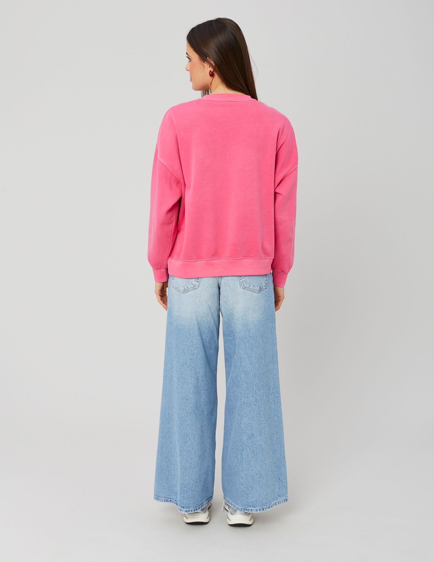 Sweat col rond imprimé à l¿avant