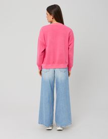 Sweat col rond imprimé à l¿avant