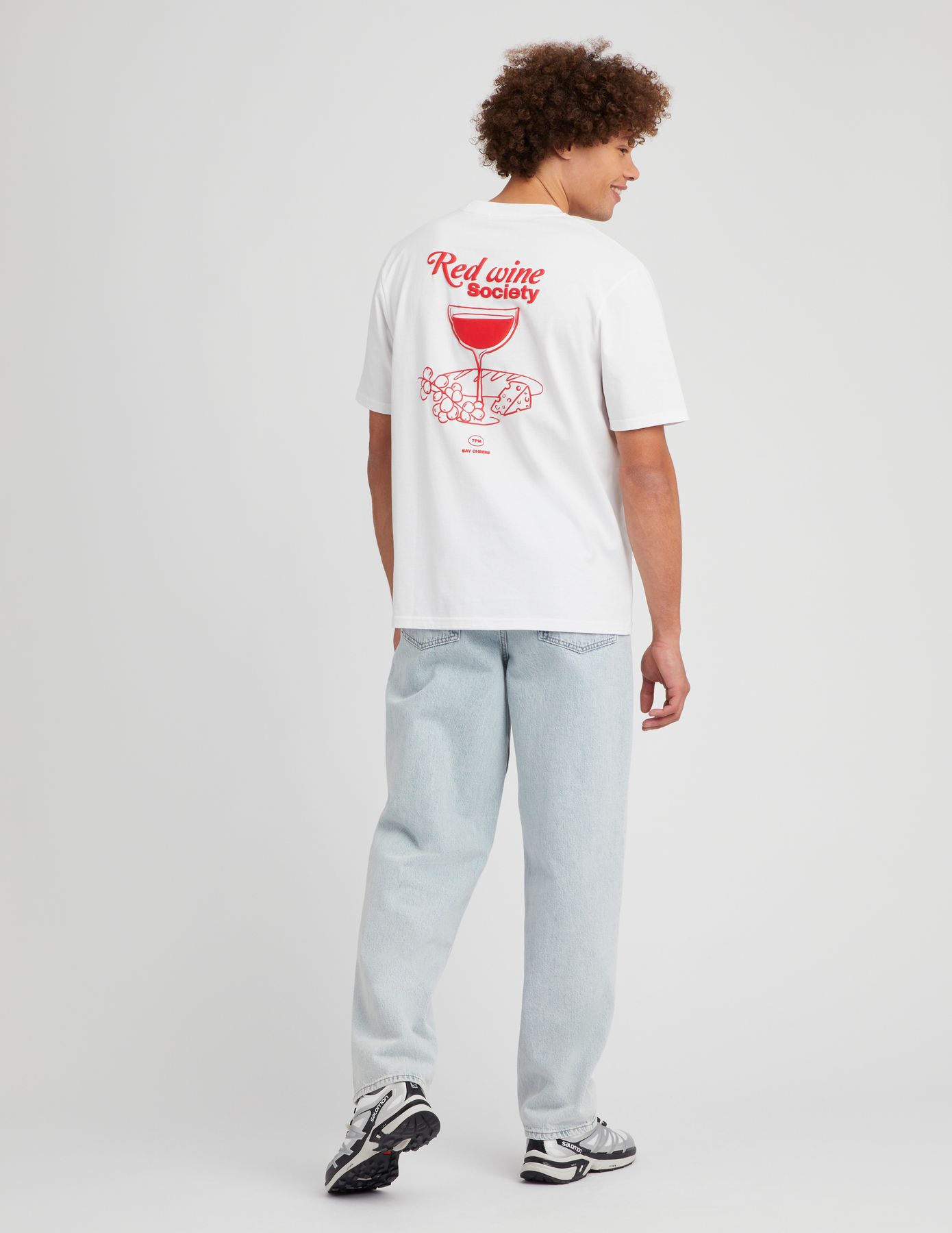 T-shirt imprimé devant dos