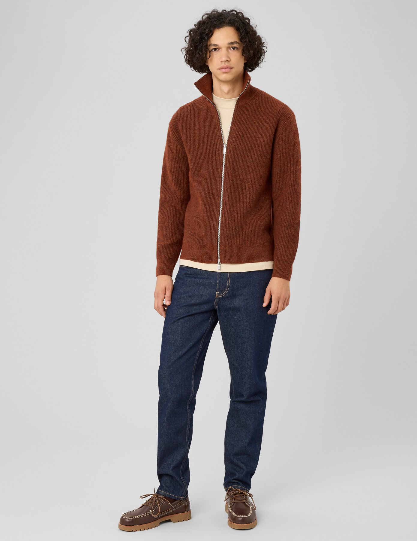 Gilet zipp&eacute; double ouverture