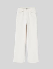 Jean straight taille haute