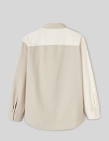 Surchemise unie patch