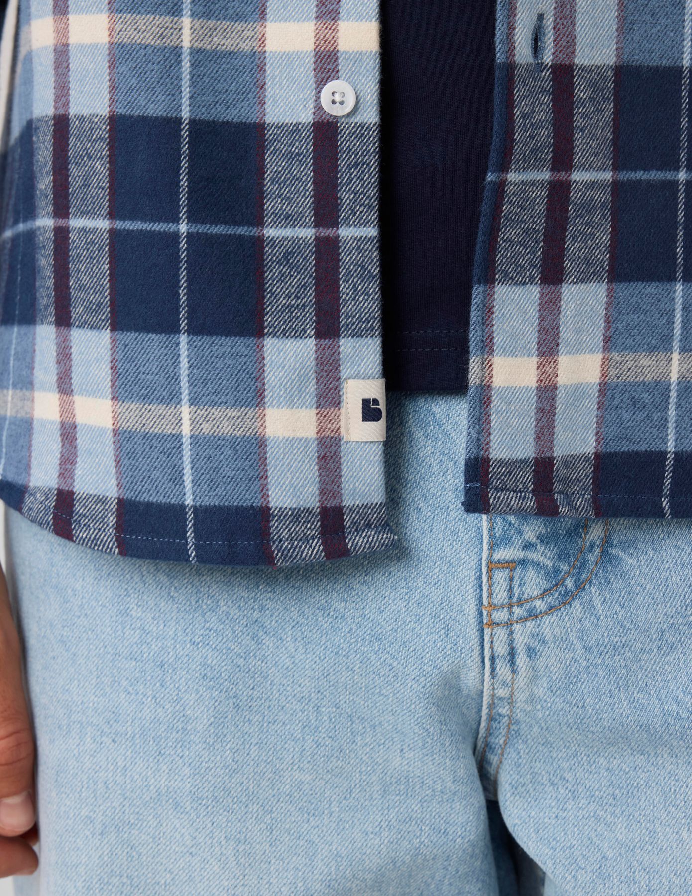 Chemise &agrave; carreaux