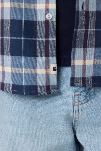 Chemise &agrave; carreaux