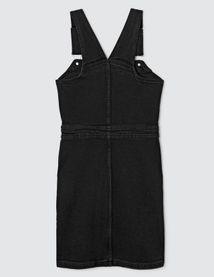 Robe chasuble en jean