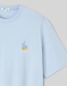 T-shirt imprim&eacute; devant/dos