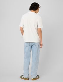 Jean loose bleach