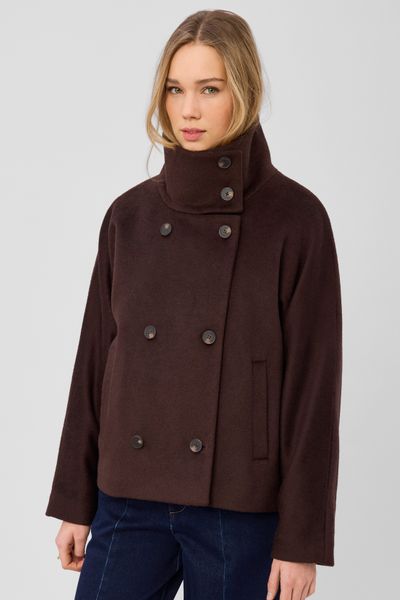 Lainage court col montant