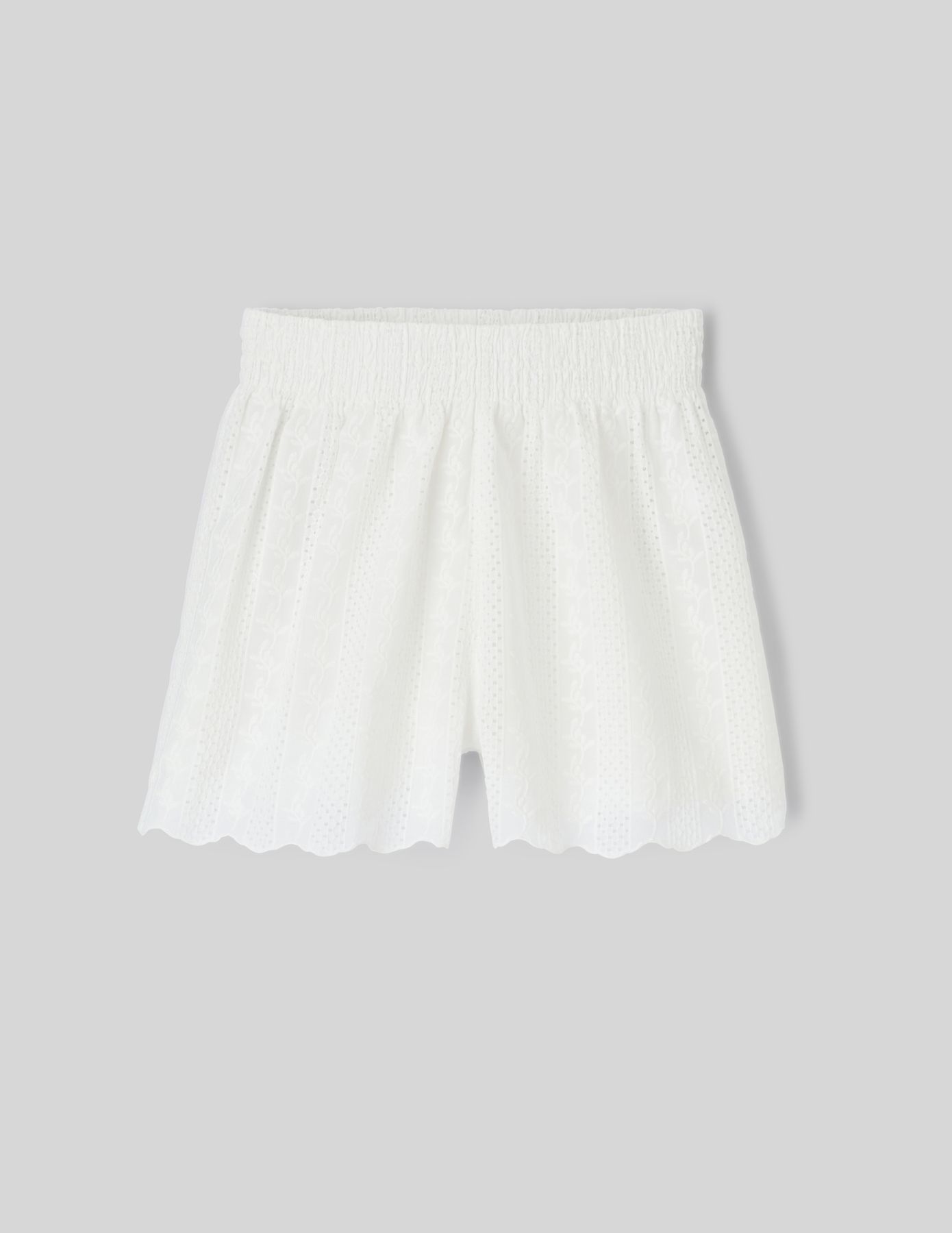 Short broderie anglaise