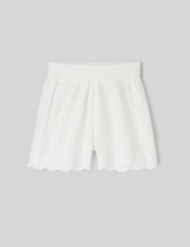 Short broderie anglaise