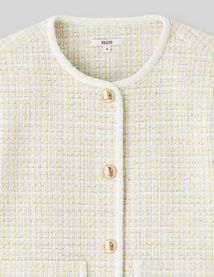 Veste en tweed courte