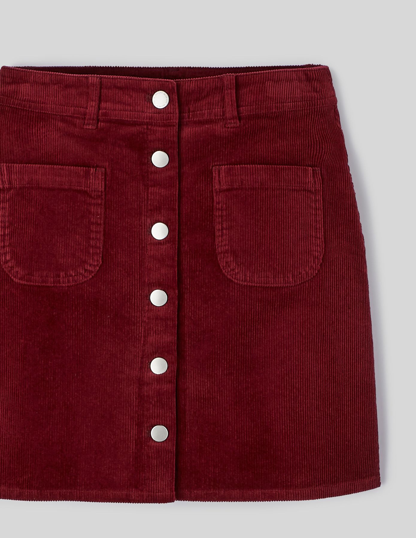 Jupe courte velours