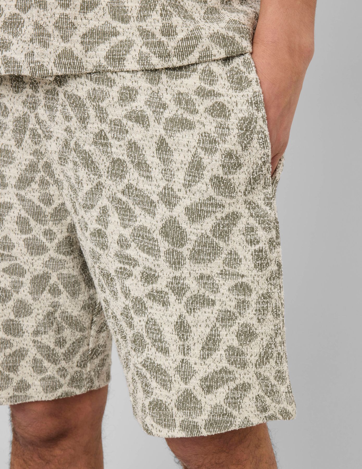 Bermuda maille Jacquard