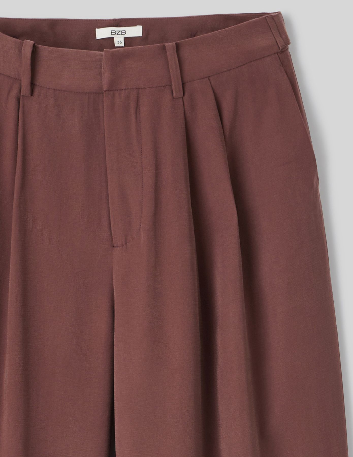Pantalon fluide à pinces