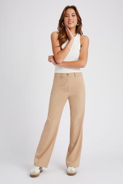 Pantalon tailleur polyester recyclé