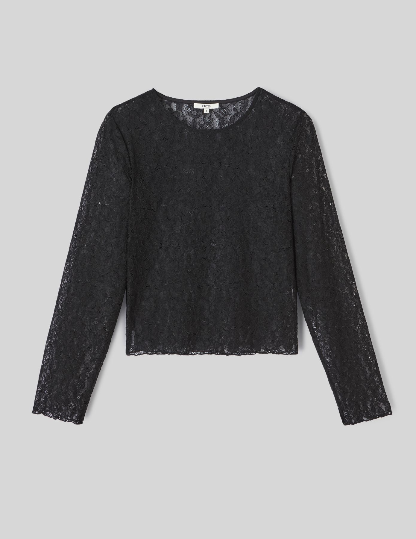 T-shirt dentelle