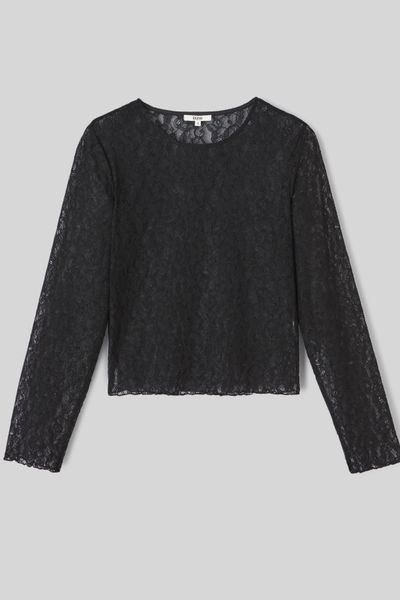 T-shirt dentelle