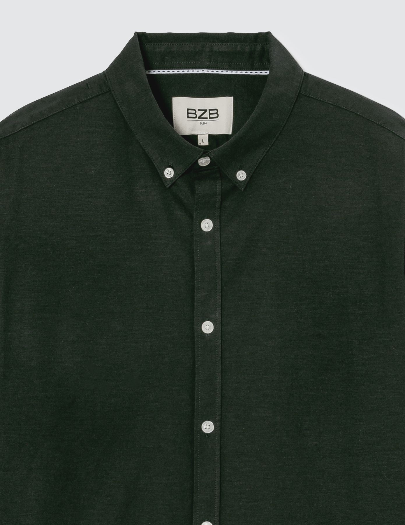 Chemise unie ajustée