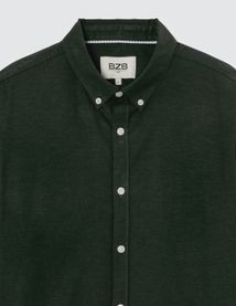 Chemise unie ajustée