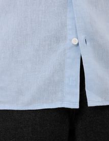 Chemise manches longues viscose lin